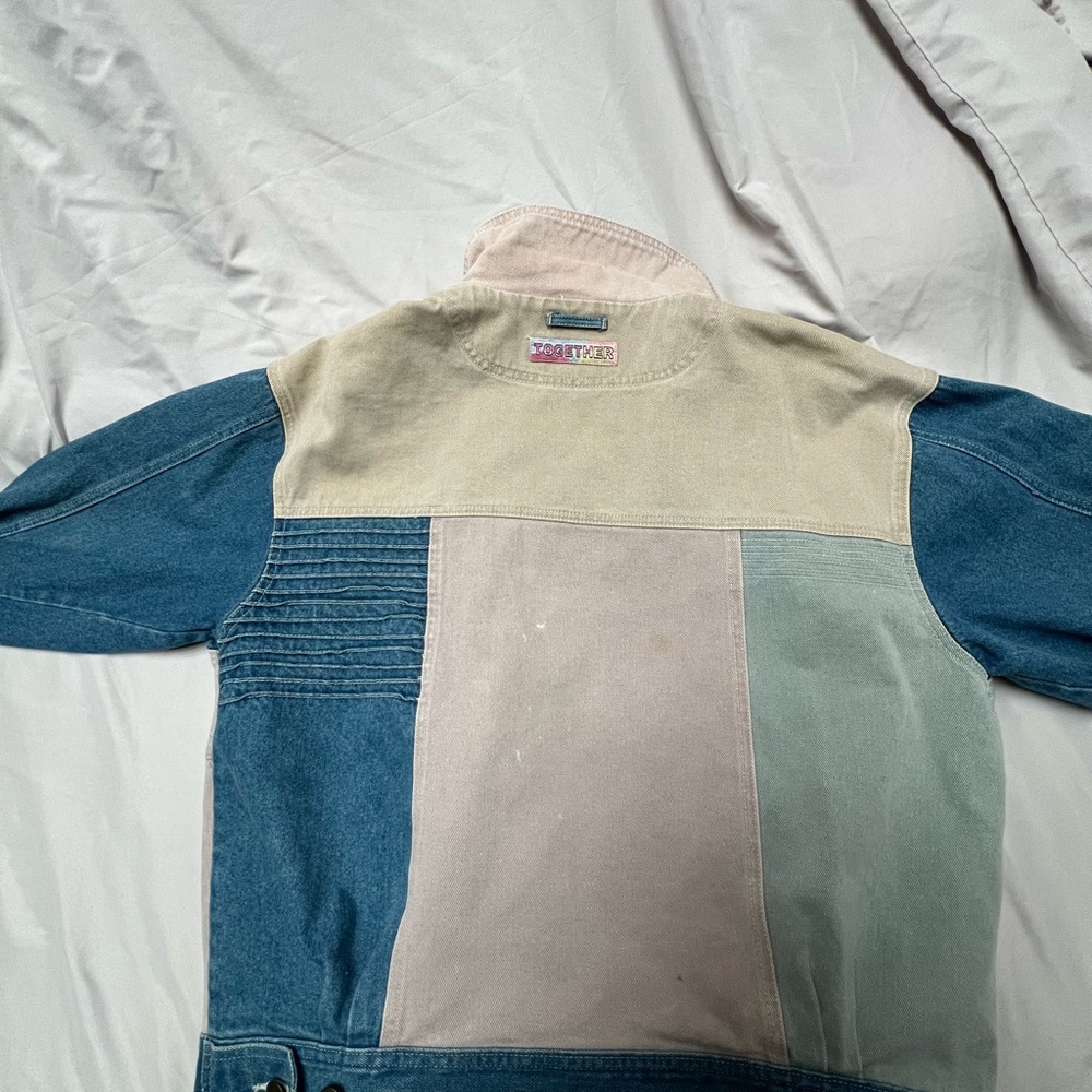 Together Vintage Denim Patchwork Jacket - image 6